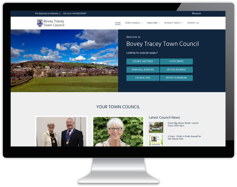 Web Design in Bovey Tracey