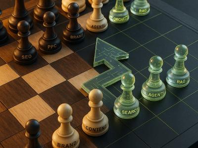 What are the strategic implications for business models in the AI Search Revolution